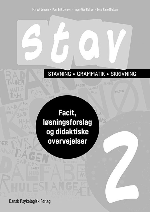 Stav 2 - Facit, Løsningsforslag Og Didaktiske Overvejelser - Poul Erik Jensen - Bog