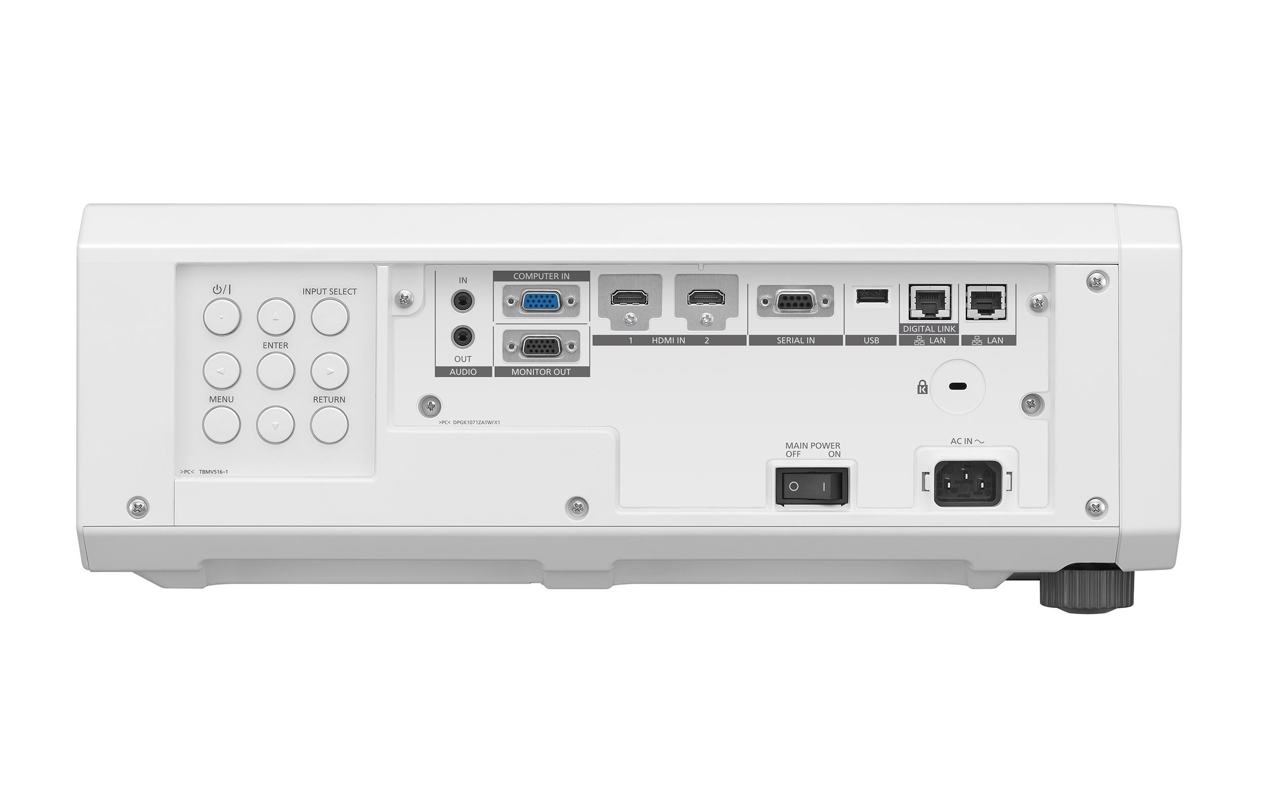 Projektor PT-FRQ50 - Weiss<br>4K UHD Laserprojektor für ein detailreiche visuelles Erlebnisse