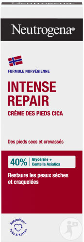 Neutrogena Formule Norvégienne Intense Repair Baume Pieds Réparateur Talons Crevassés Tube 50ml