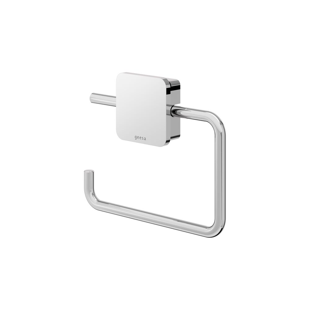 Geesa Topaz toiletrolhouder zonder klep chroom