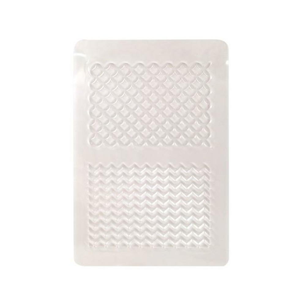Plaque de texture pour pâte polymère - géometrique