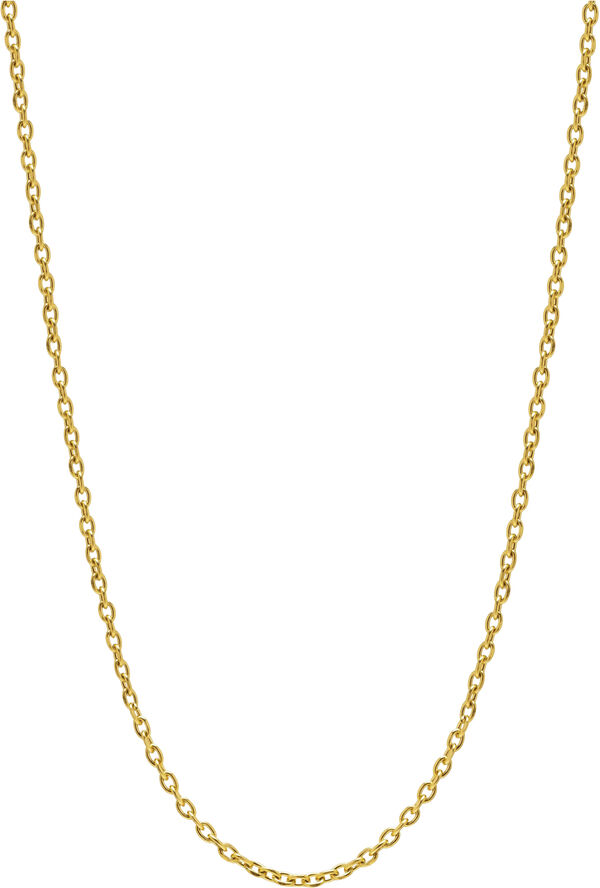 Nialaya Men's Gold Cable Chain Gold