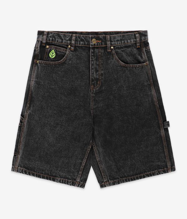 Butter Goods Weathergear Heavy Weight Denim Shorts (gun metal)