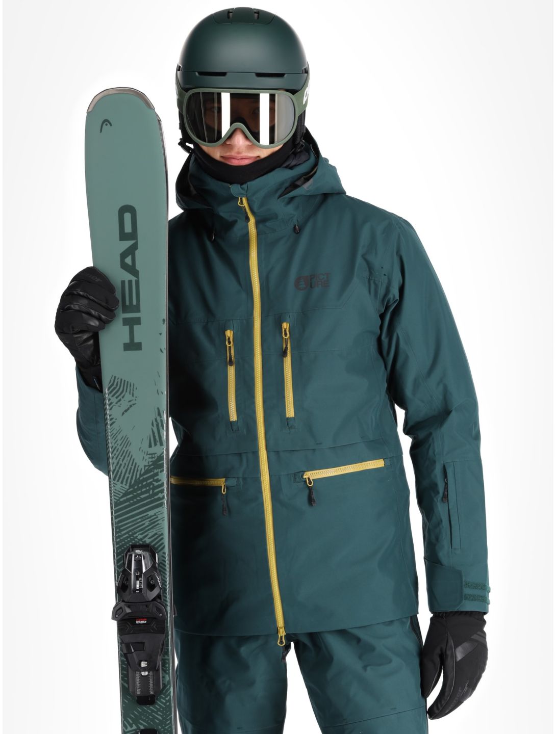 Ozonn 3L hardshell ski-jas heren
