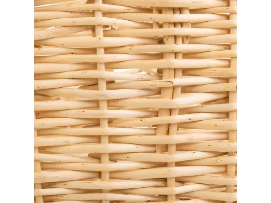 Range-bûches en osier 49x36x52h