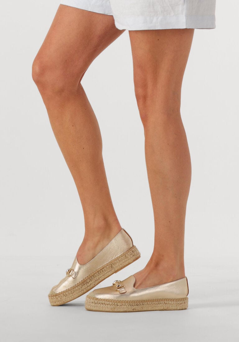 goudkleurig ayana espadrilles omo25yu812