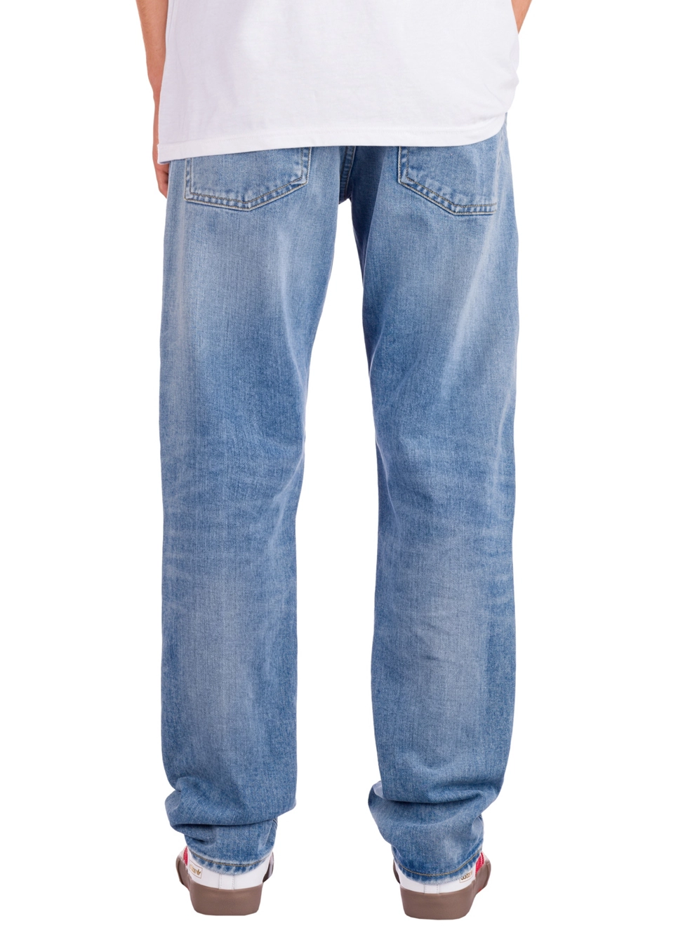 Carhartt WIP Klondike Jeans light used wash blue