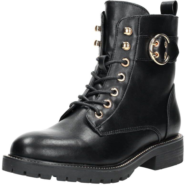 Sub55 Veterschoenen Hoog zwart