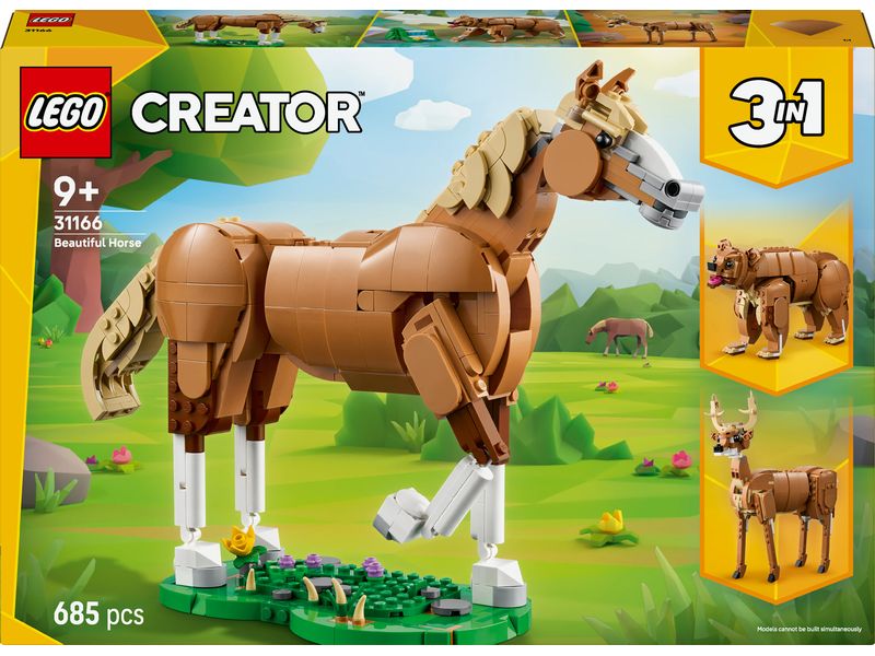 LEGO® Creator Prächtiges Ross 31166 Faszinierendes Bau- und Spielerlebnis