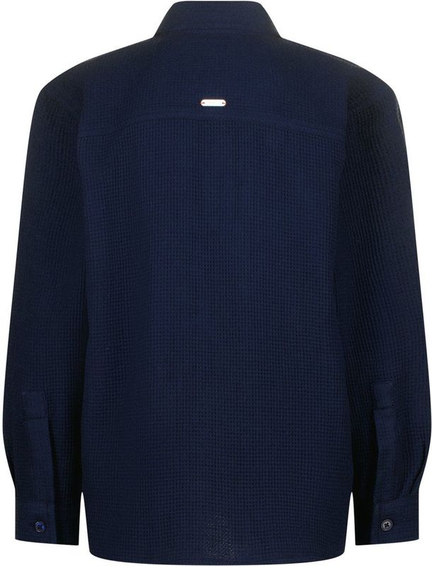 Vingino - Leroy - Overhemd - Blauw - 100% Katoen - Lange Mouwen