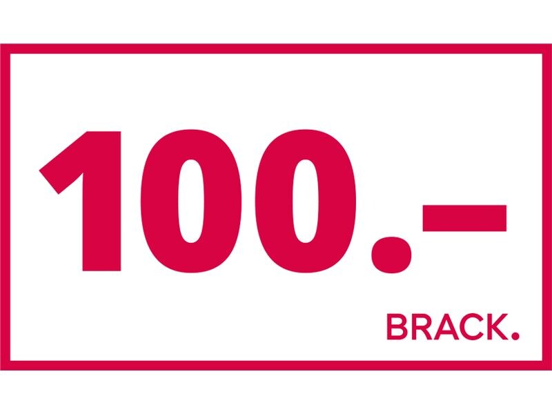 BRACK.CH Geschenkkarte CHF 100.- Physische Geschenkkarte – Freude schenken!
