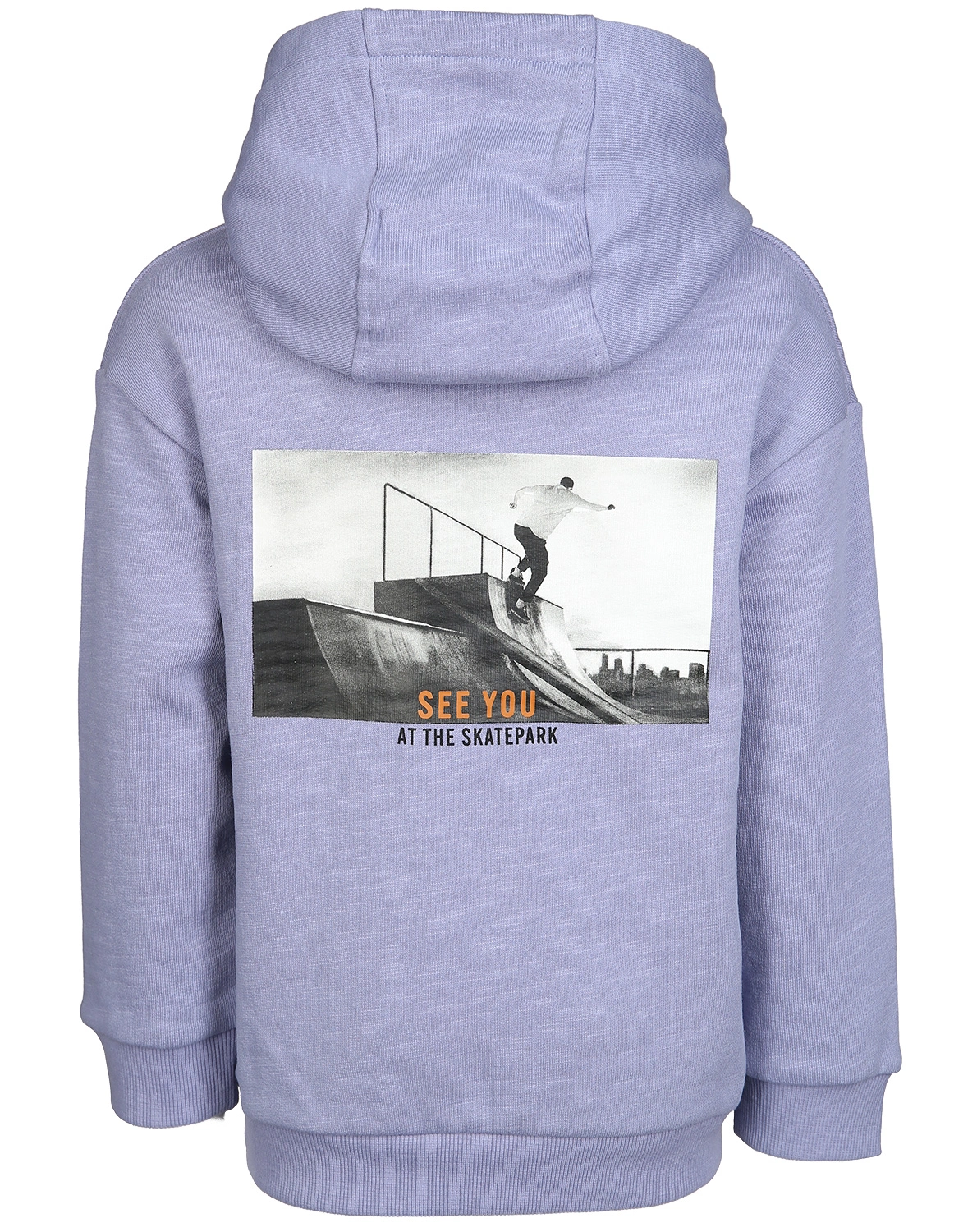 Kapuzen-Sweatshirt SEE YOU  in malve