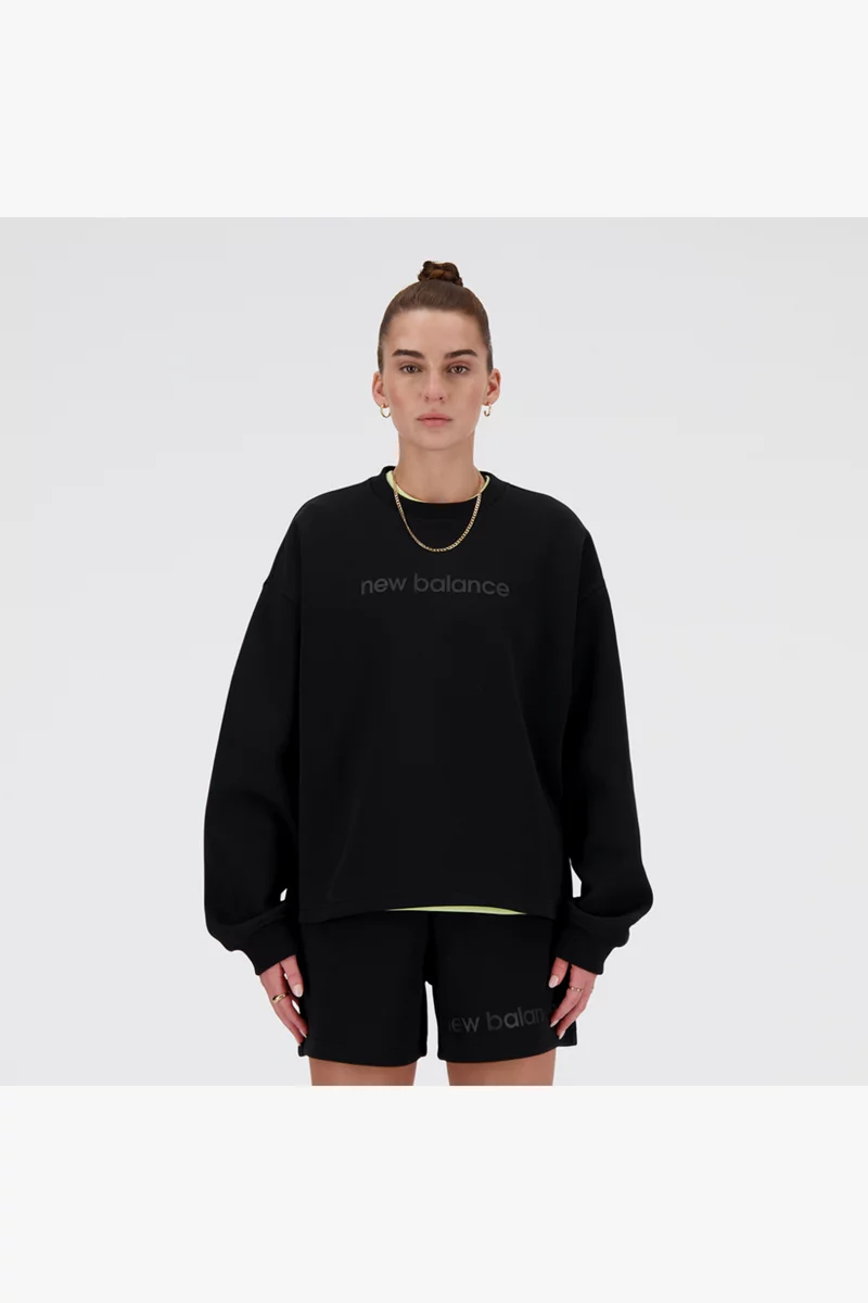 New Balance Hyper Density Triple Knit Crew Damen Pullover