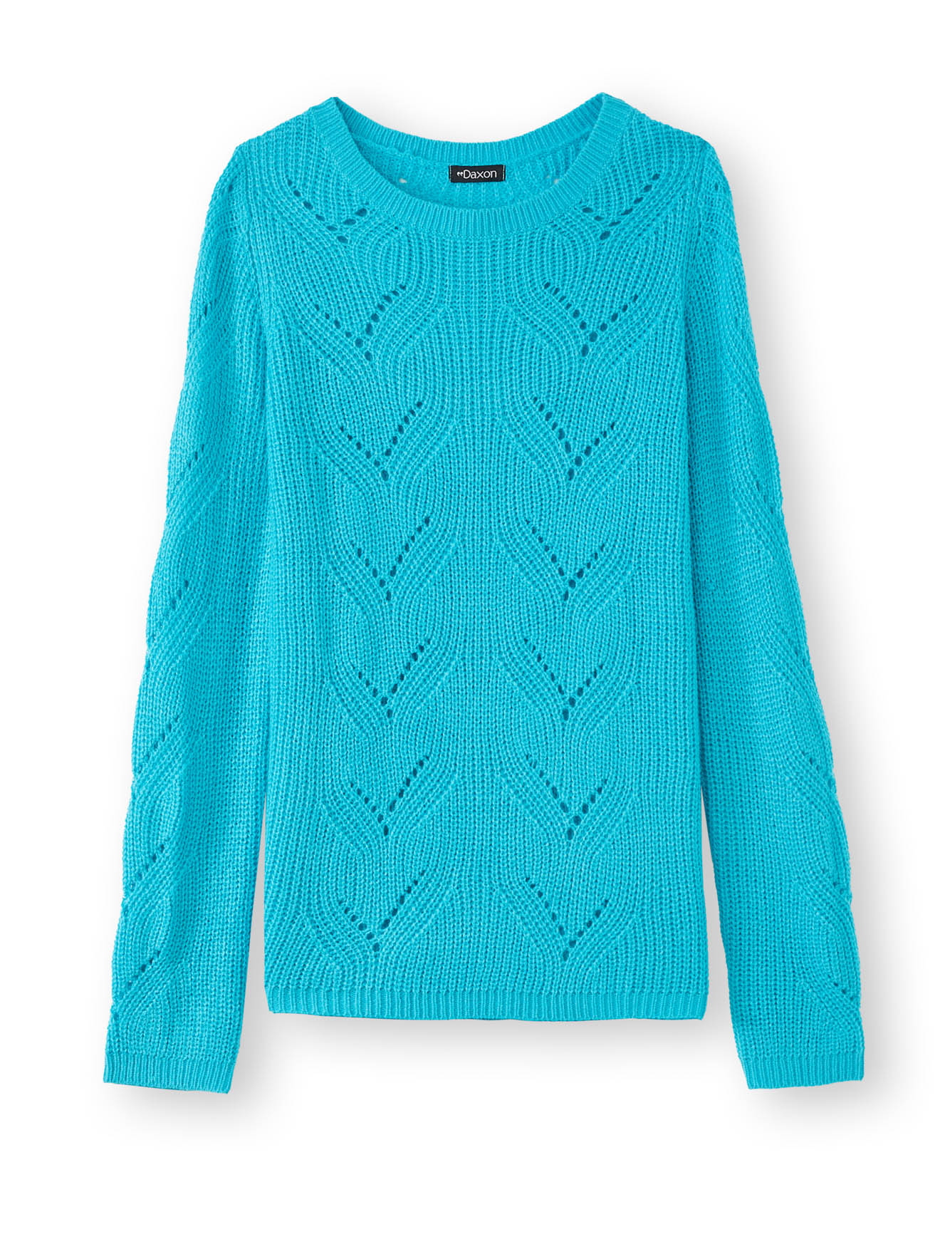 Pull en côtes perlées