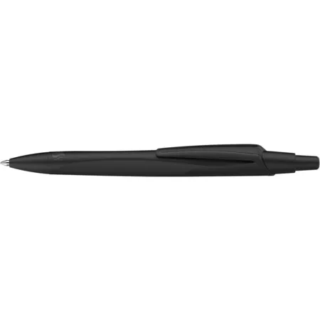 Schneider Kugelschreiber Reco, Druckmechanik, M, Mine schwarz, Farbe des Schaftes: schwarz