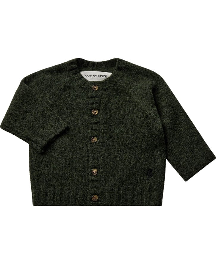 Sofie Schnoor Cardigan Green melange