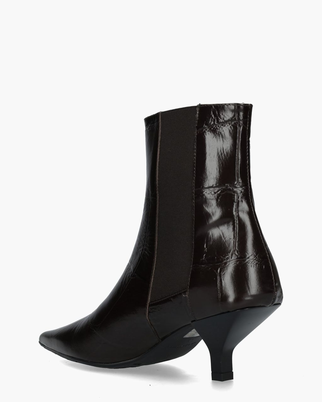 Ras 8239 Donkerbruin Dames Chelseaboots