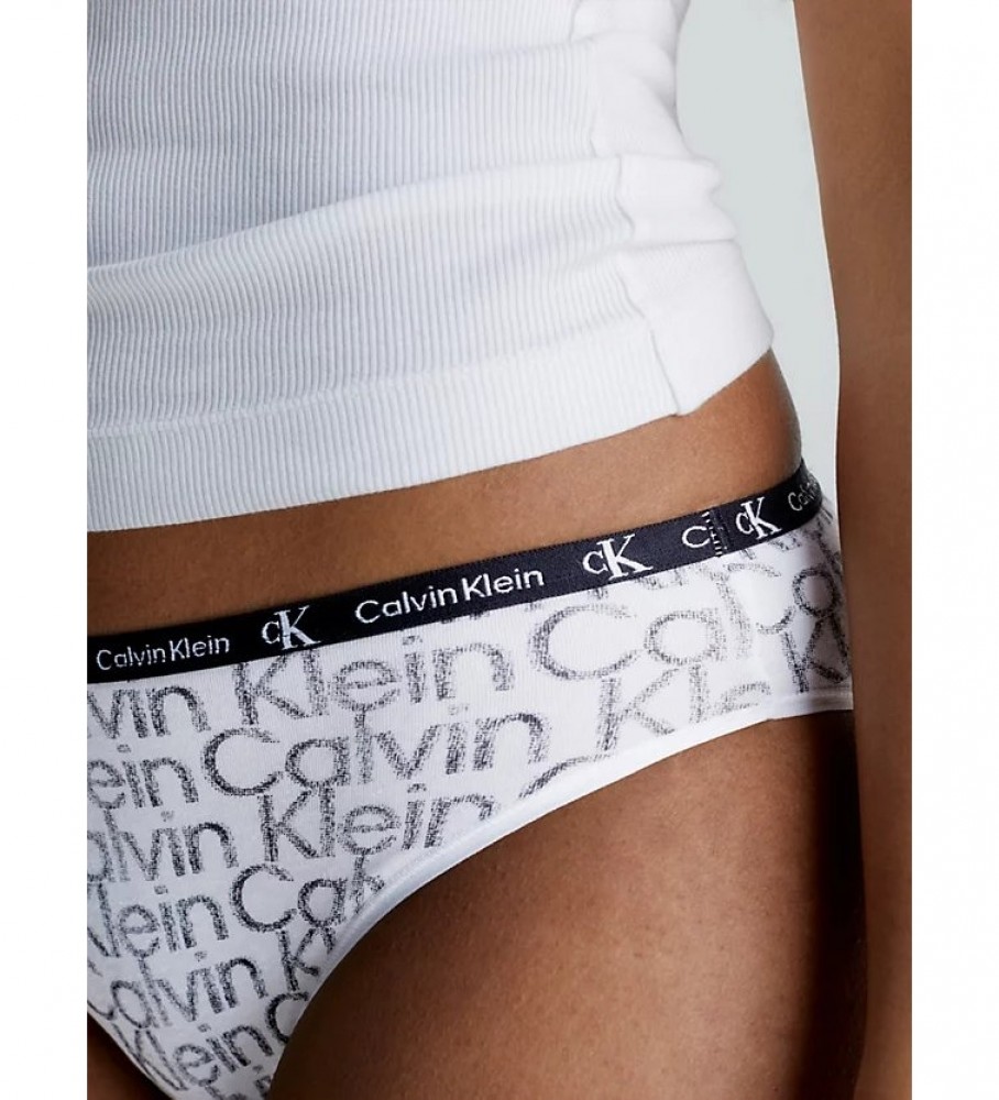 Conjunto de 7 calcinhas clássicas multicoloridas da Calvin Klein