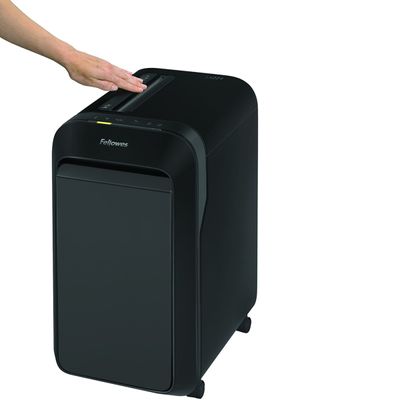Fellowes Powershred LX221 - destructeur de documents coupe croisée microparticules - 20 feuilles - Corbeille 30 litres - noir
