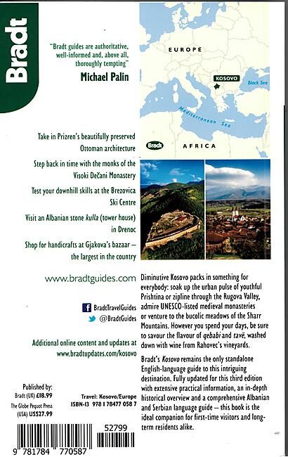 BRADT - BRADT KOSOVO EN ANGLAIS