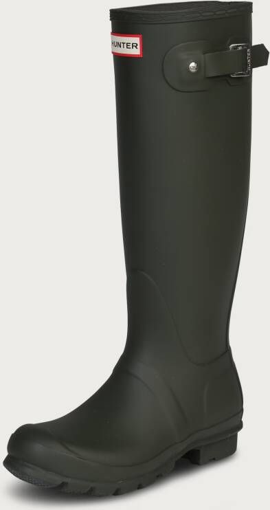 Hunter Boots Women's Original Tall Rubberlaarzen olijfgroen