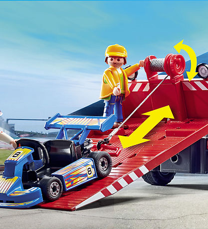 Playmobil City Life - Bugseringsservice - 71429 - Lys - 54 Dele
