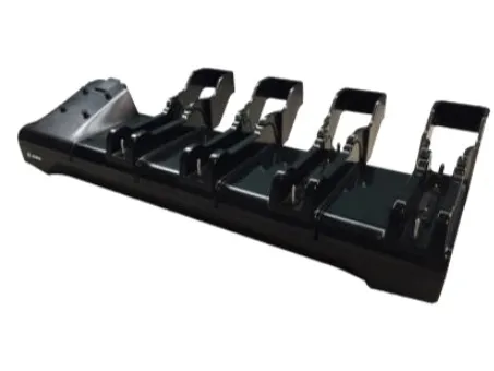 Zebra 4-Slot Charge Only Cradle - Opladningsdock til håndholdt - output-stikforbindelser: 4 - for Zebra ET51, ET51 Integrated Scanner Kit, ET56, ET56 Enterprise Tablet