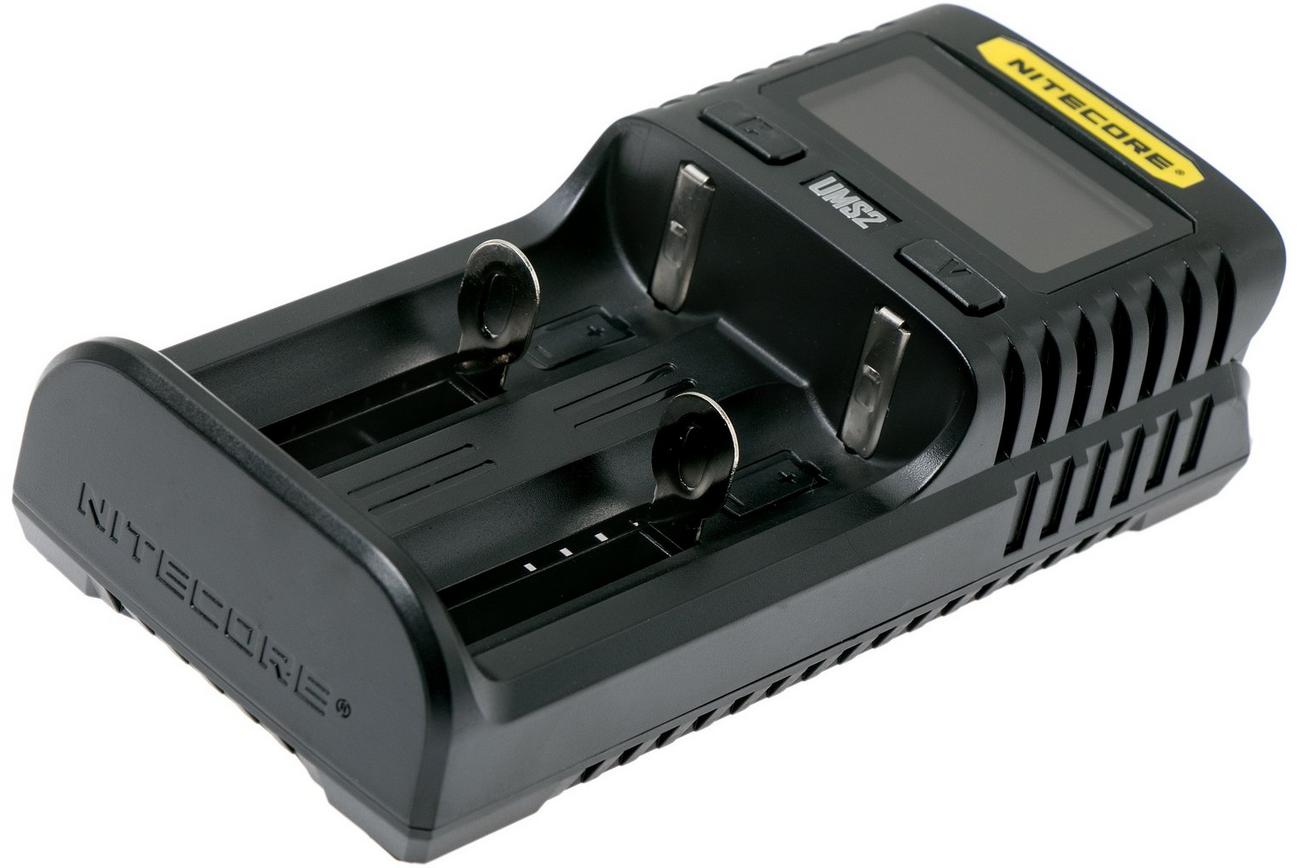 Nitecore UMS2 Charger, batterijlader