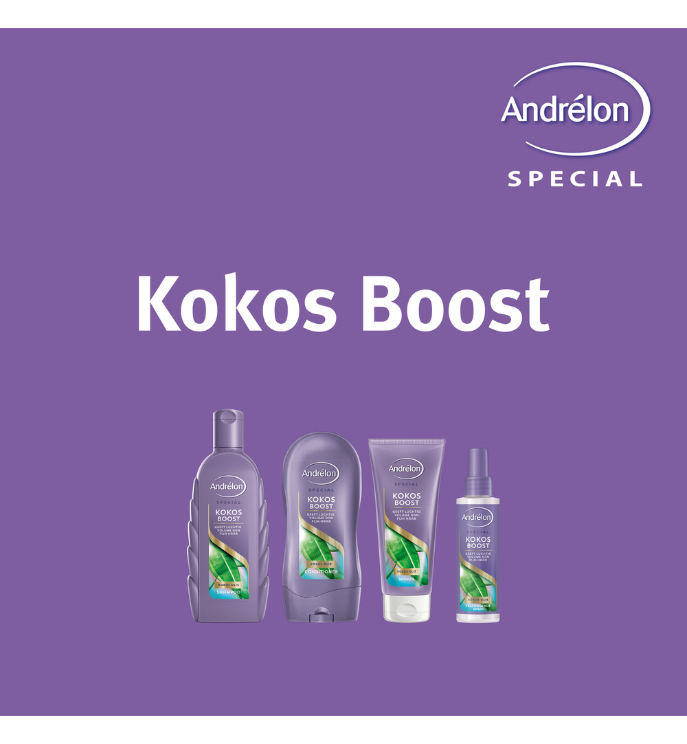 Andrelon Mousse Volume Kokos Boost (200 ml)