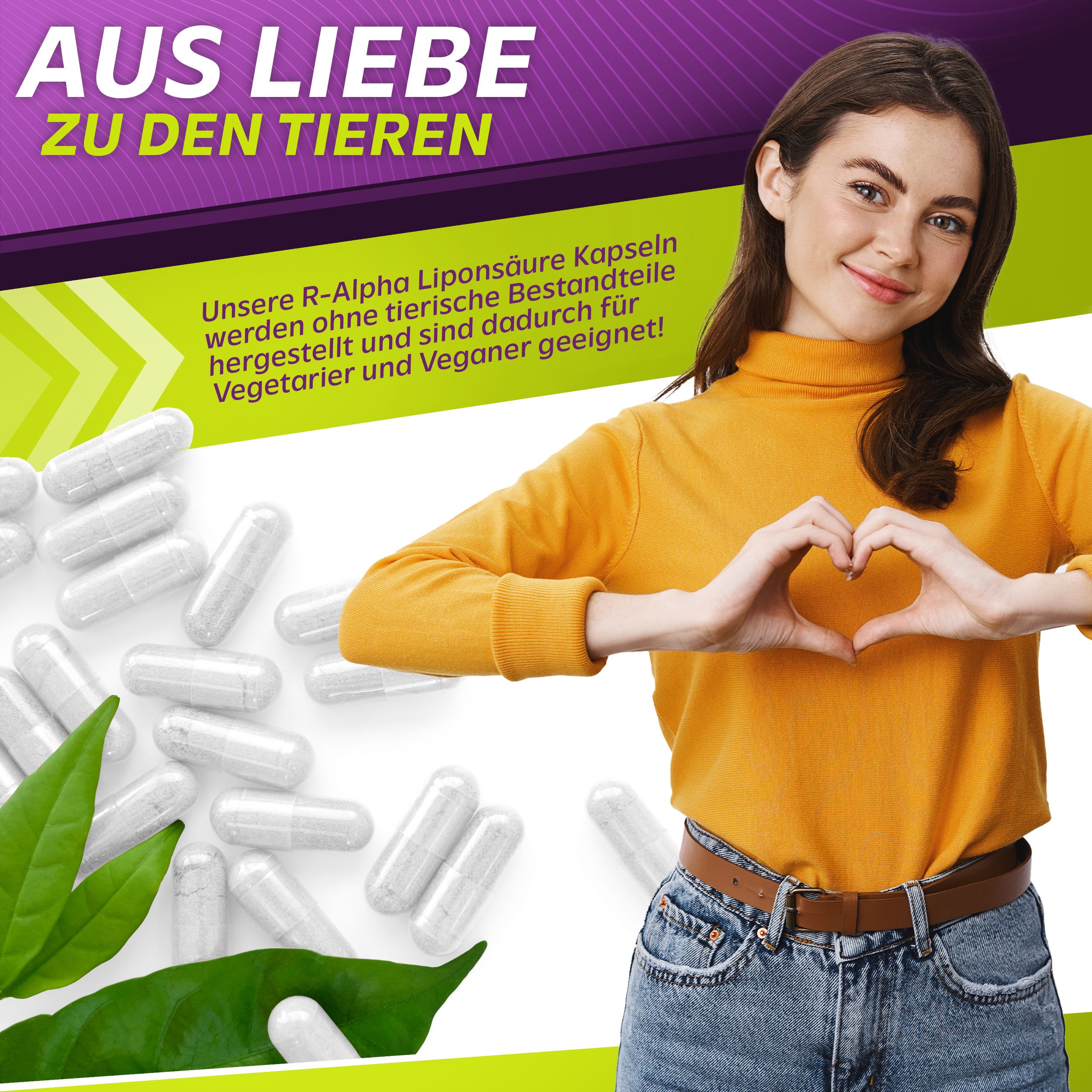 Vita2You R Alpha Liponsäure 300mg Kapseln