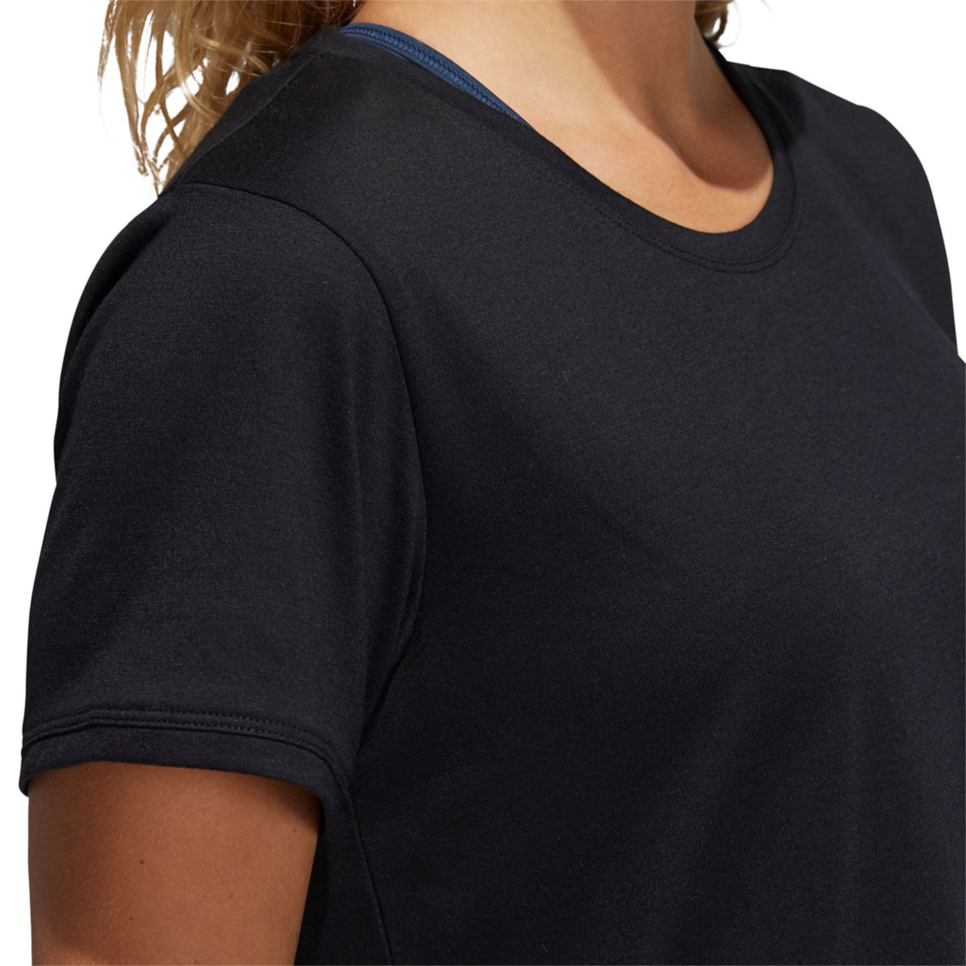 adidas GO 2.0 Hardloopshirt Korte Mouwen Zwart Dames