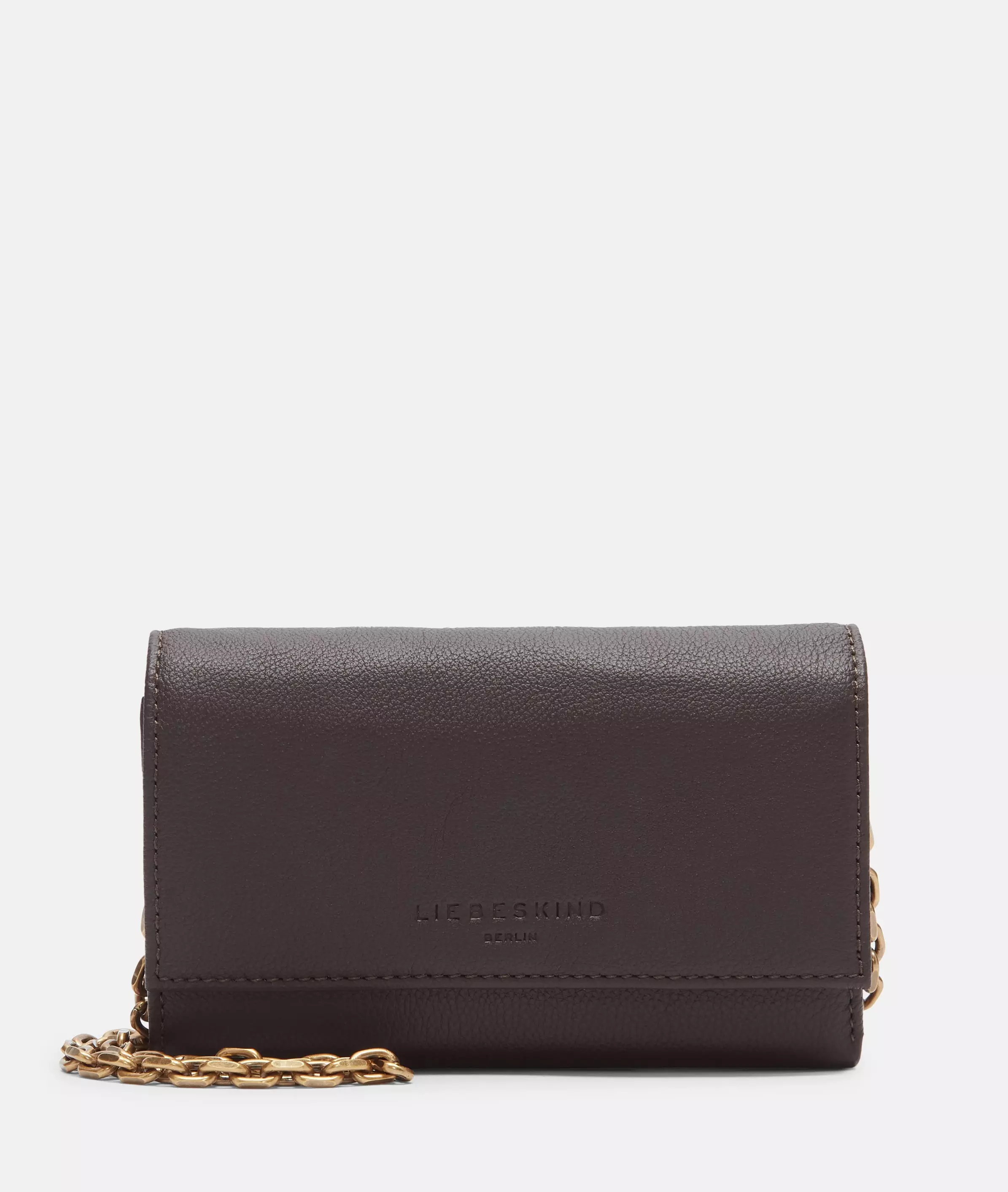 Malia wallet L Large wallet with chain strap made from cowhide