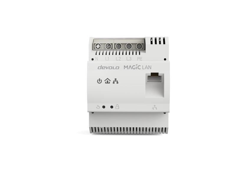 devolo Powerline Magic 2 LAN DINrail Schnelles Internet direkt aus dem Verteilerkasten