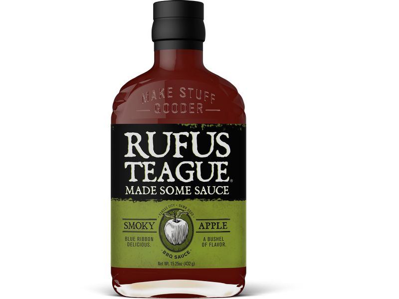 Rufus Teague BBQ Sauce Smoky Apple 432 g BBQ Sauce auf Tomatenbasis mit Apfelsaftkonzentrat