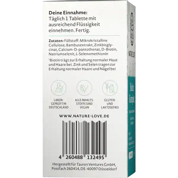Biotin Komplex Tabletten