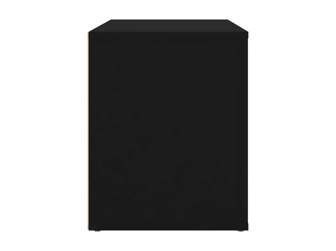 Table de chevet Noir 60x36x45 cm Bois d’ingénierie