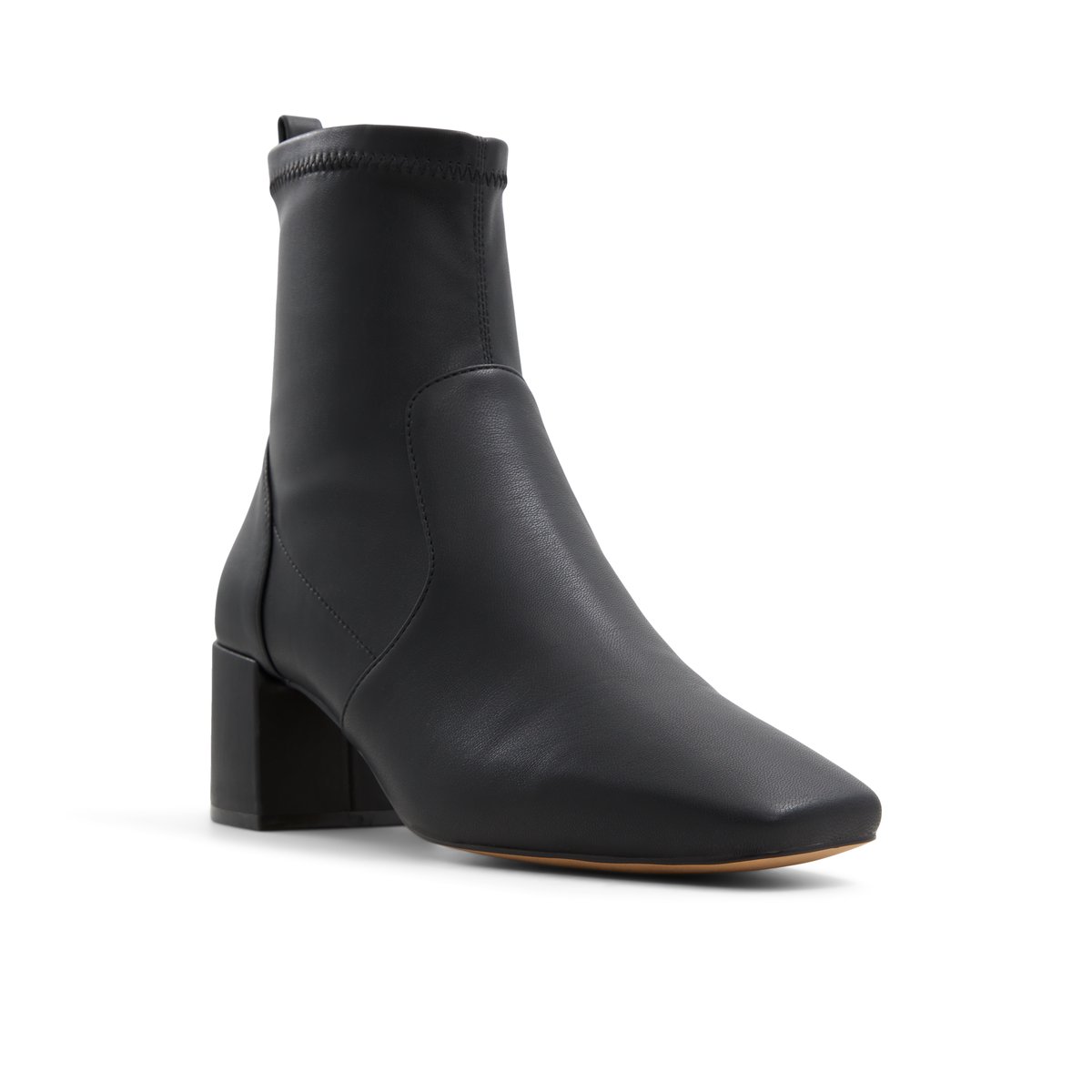 K STUDIO-Cin-Bottines Habillées - Talon bloc - Noir