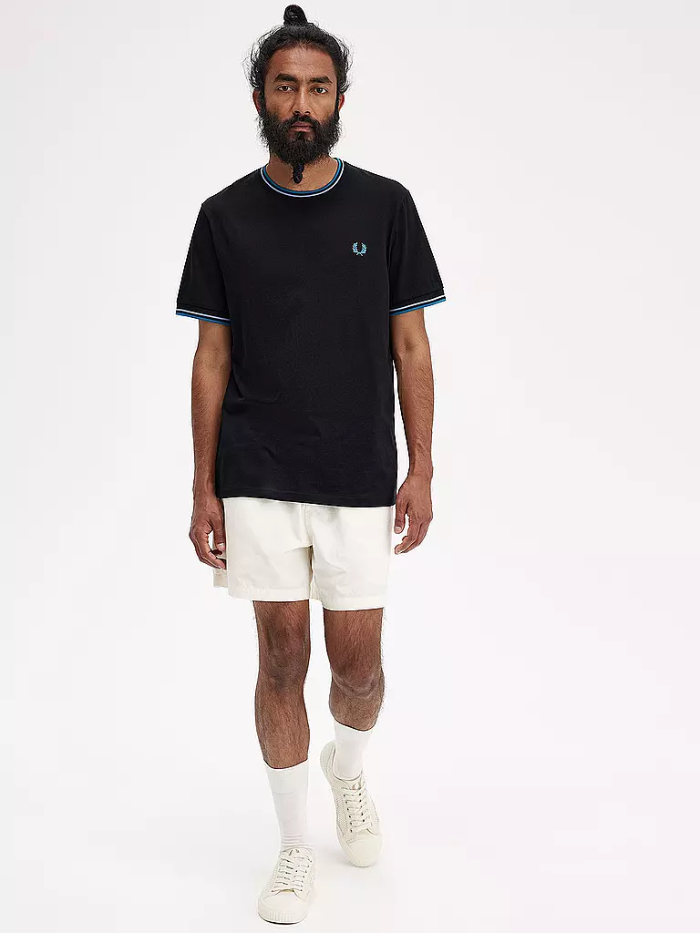 FRED PERRY T-Shirt schwarz
