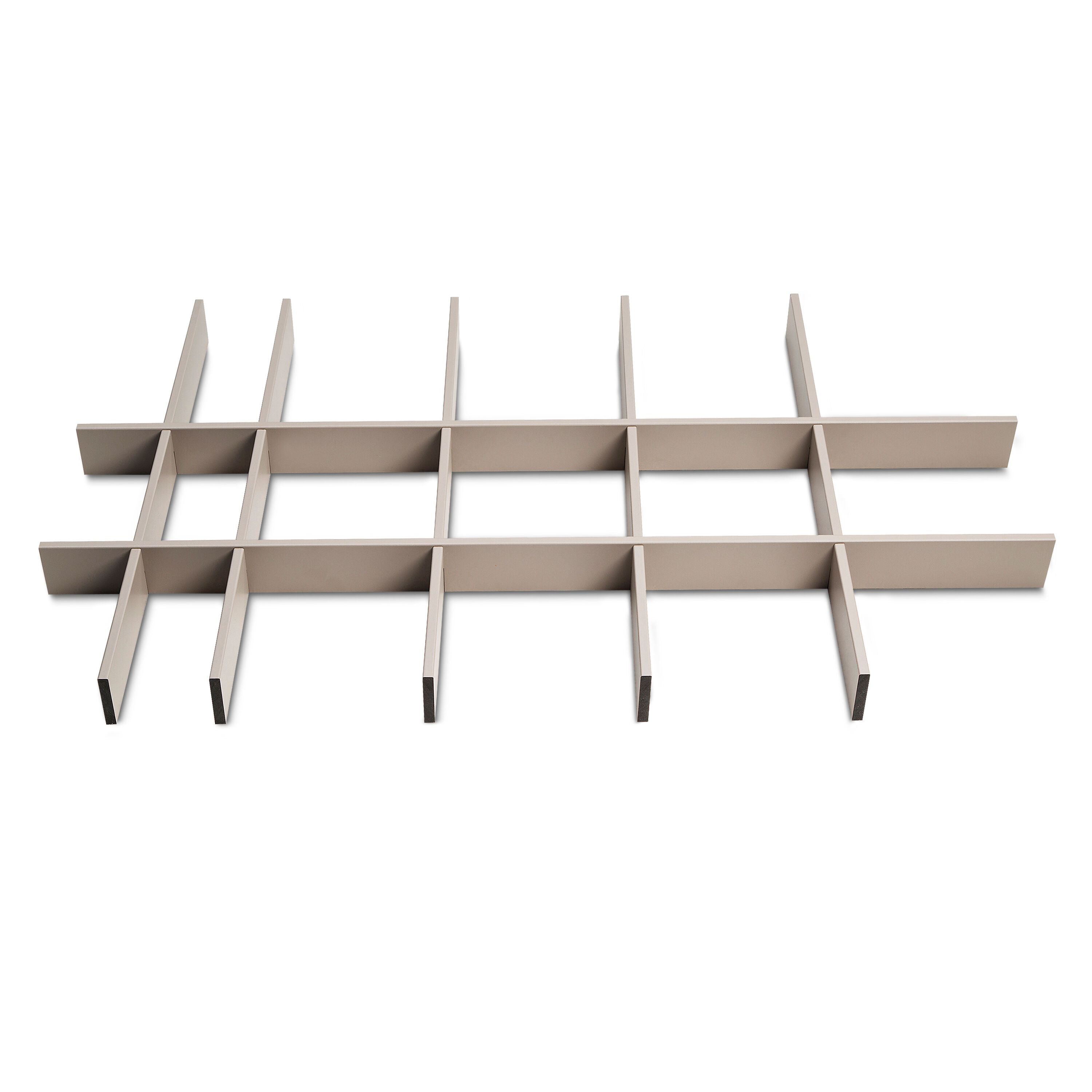 MODUL PLUS Schubladen-Inneneinteilung - Nougat / B: 78.0 cm x T: 51.0 cm x H: 15.0 cm