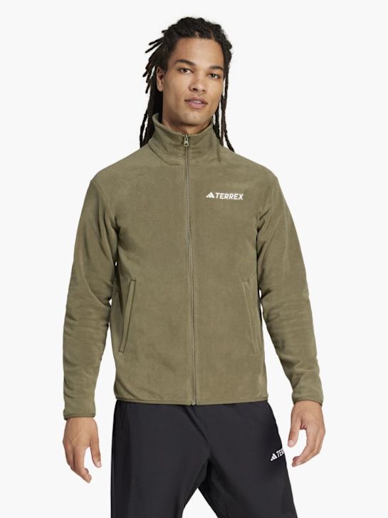 adidas Fleecejacke Olive