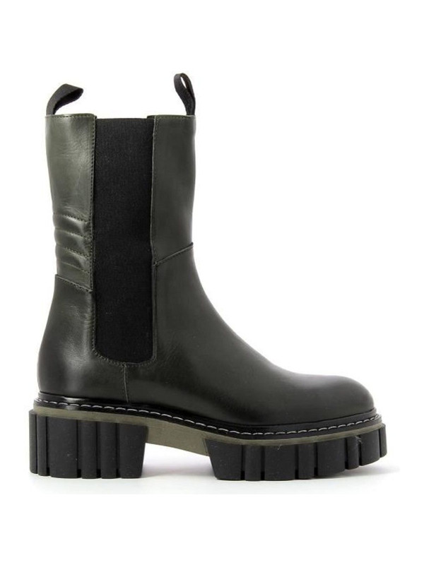 Bottines E502E3 Dark Green - Semerdjian