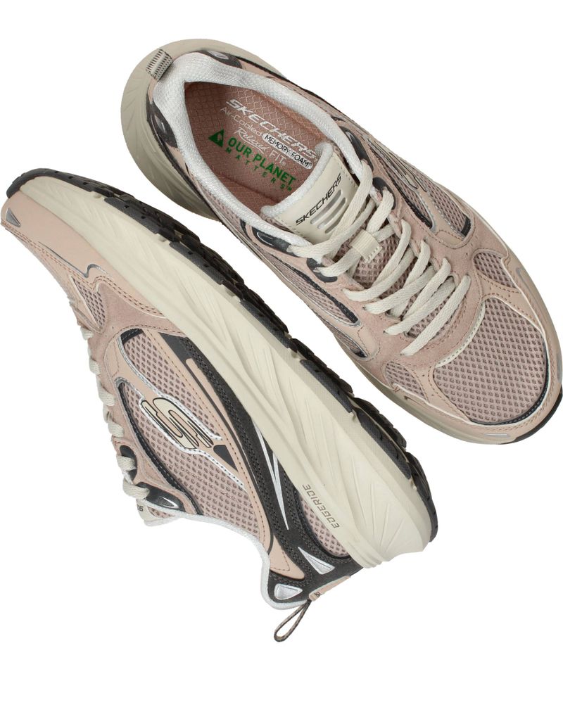 Skechers Edgeride Cool Fusion Sneakers Roze Dames