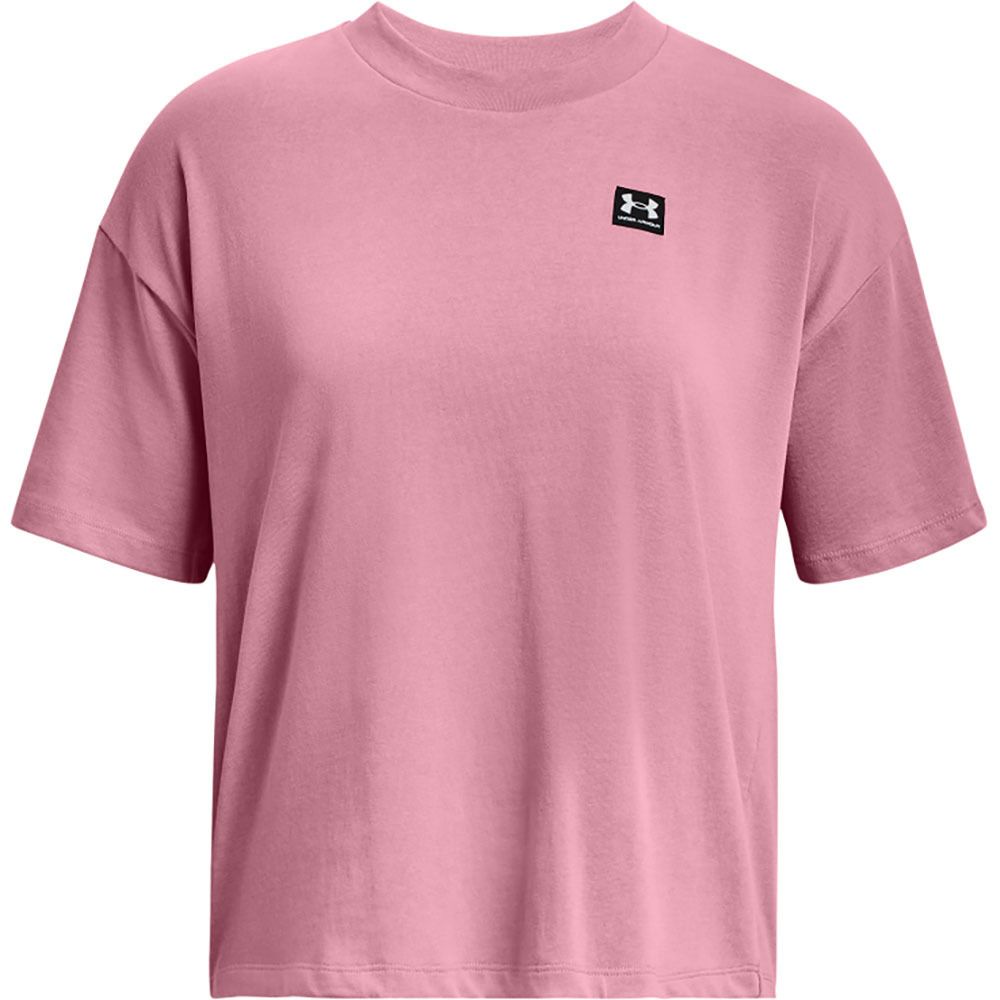 Under Armour LOGO LC OVERSIZED - Tee-shirt Femme rose