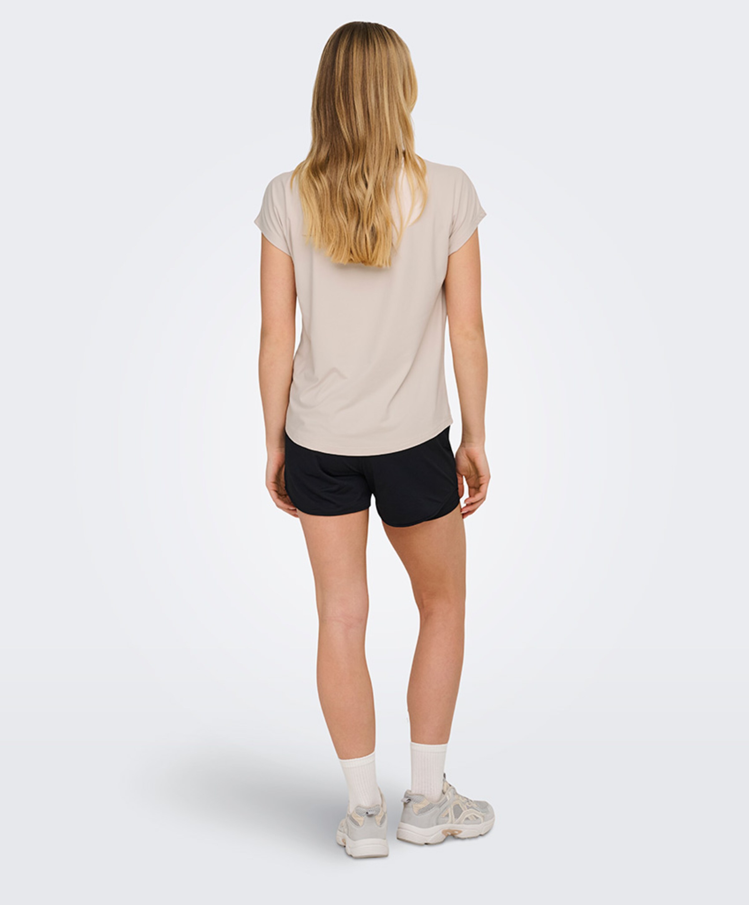 Only play Dames t-shirt grijs