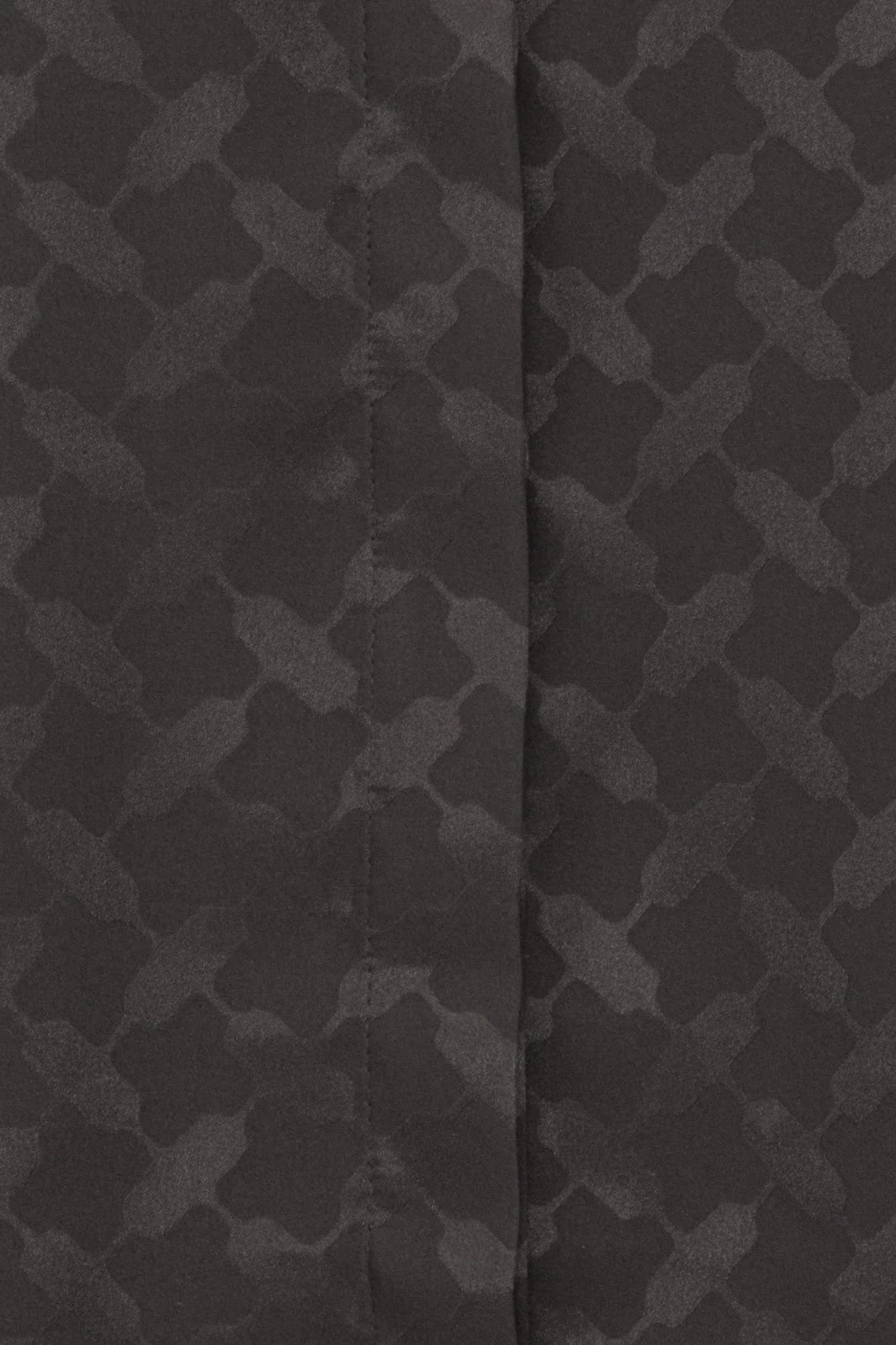 Karmamia Trinity Shirt black keffiyeh jacquard