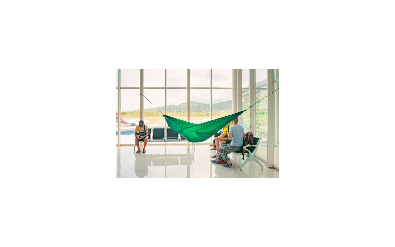 Ticket to the Moon Lightest Hammock Hängematte Forest Green