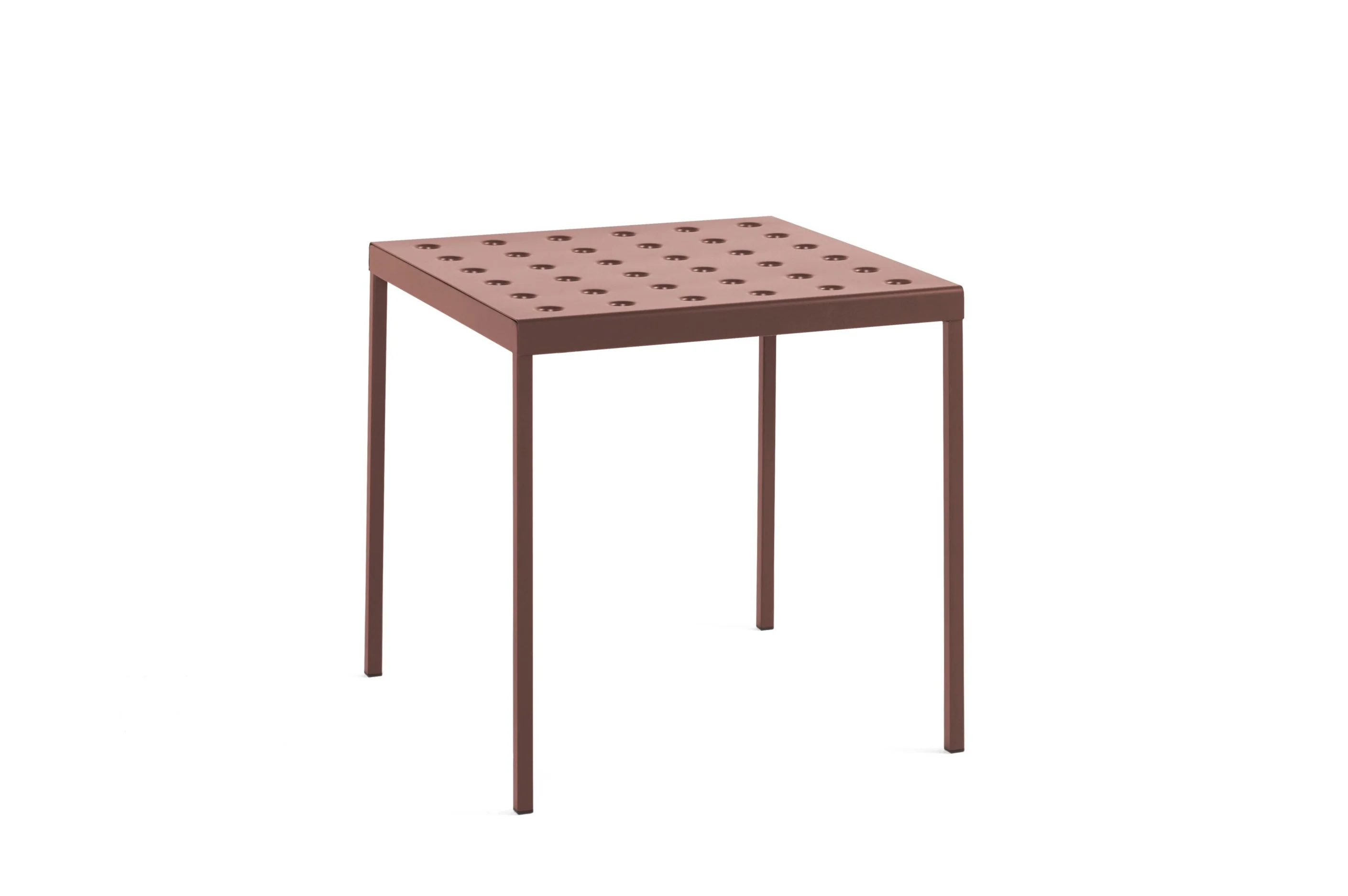 HAY  Balcony havebord, 75x76 cm. - Iron Red