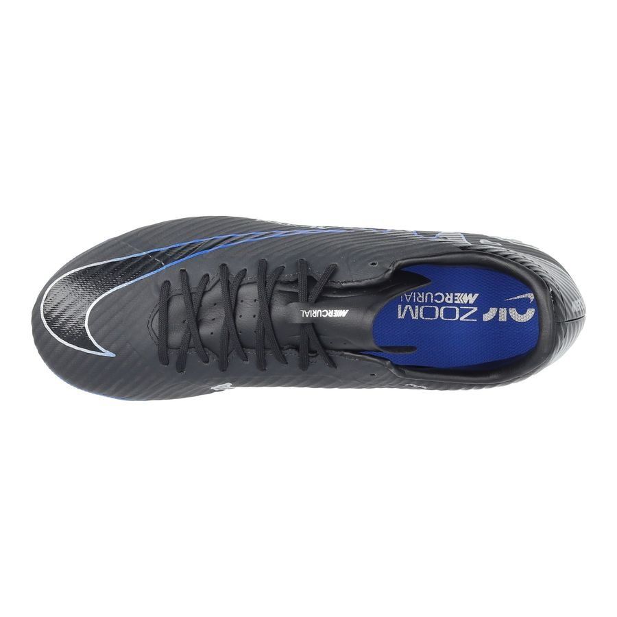 Nike Air Zoom Mercurial Vapor 15 Academy AG Shadow - Noir/Chrome/Bleu
