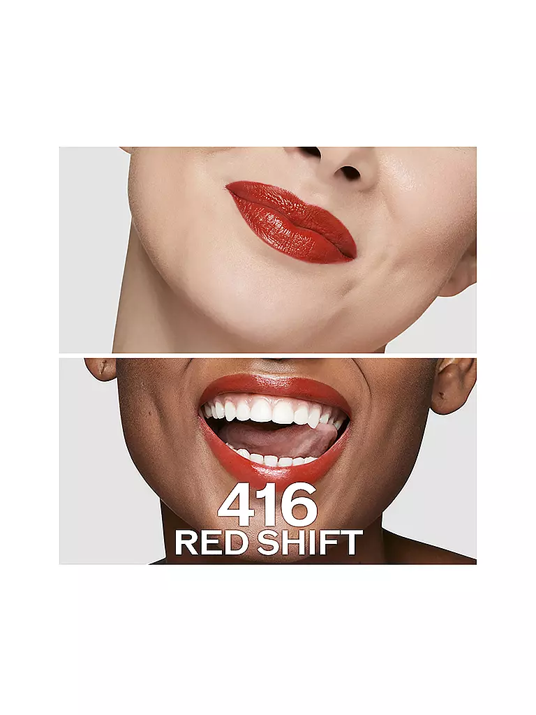 SHISEIDO Lippenstift - TechnoSatin Gel Lipstick ( 416 )  dunkelrot