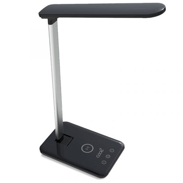 Cool Acessorios Lâmpada LED com base de carregamento sem fio Qi Fold Preto - 8434847061580